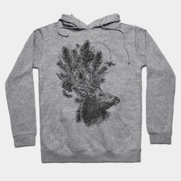 Surreal Nature Hoodie by Tomib